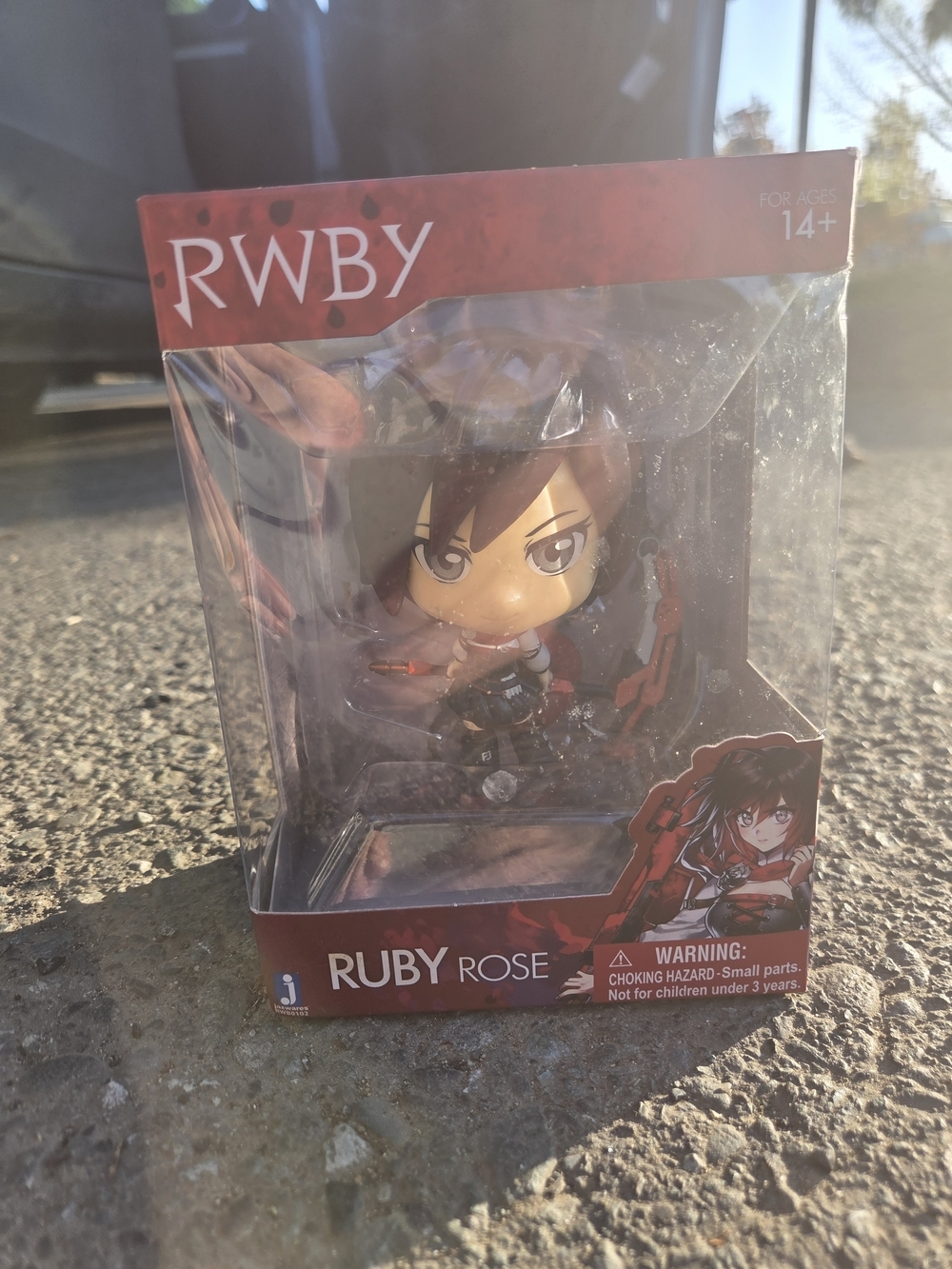 RWBY Ruby Rose Collectible Figure - Red & Black